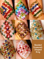 3dbeading Beaded Diamond Ring